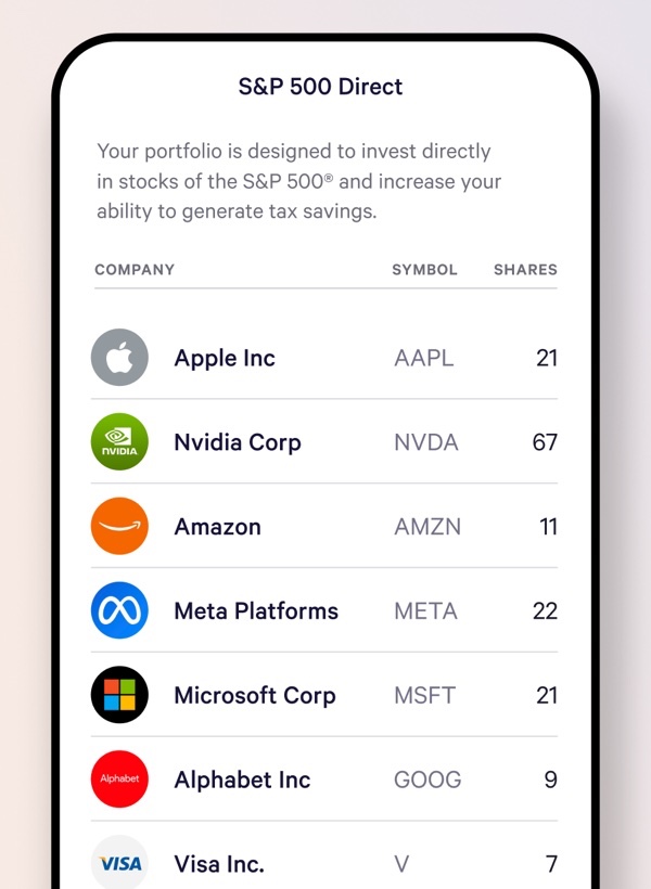 Wealthfront: S&P 500 Direct